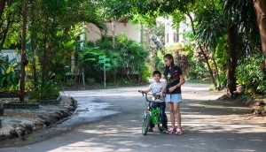 บรรยากาศในรีสอร์ท